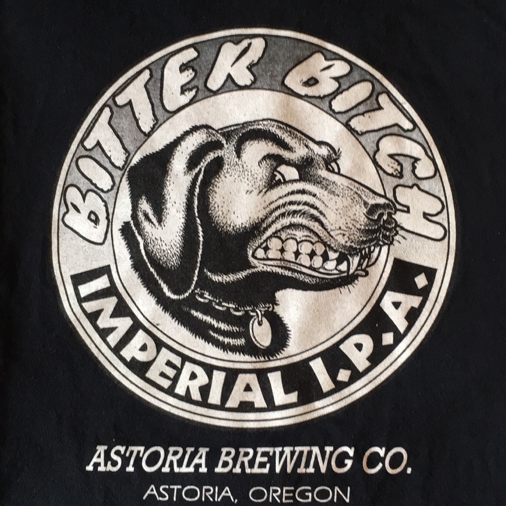 Bitter Bitch IPA Astoria Brewing Co. T-shirt 2xl